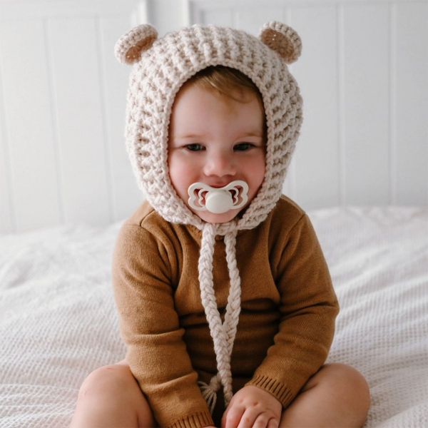 Ty ngậm núm đối xứng Silicone BIBS Pacifier Supreme Size 1 Cho Bé 0-6 tháng