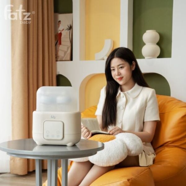 Máy Hâm Sữa Và Tiệt Trùng 2 Bình Fatzbaby Duo 10 Fatz FB3211BK