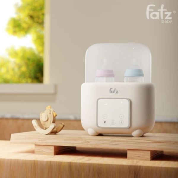 Máy Hâm Sữa Và Tiệt Trùng 2 Bình Fatzbaby Duo 10 Fatz FB3211BK
