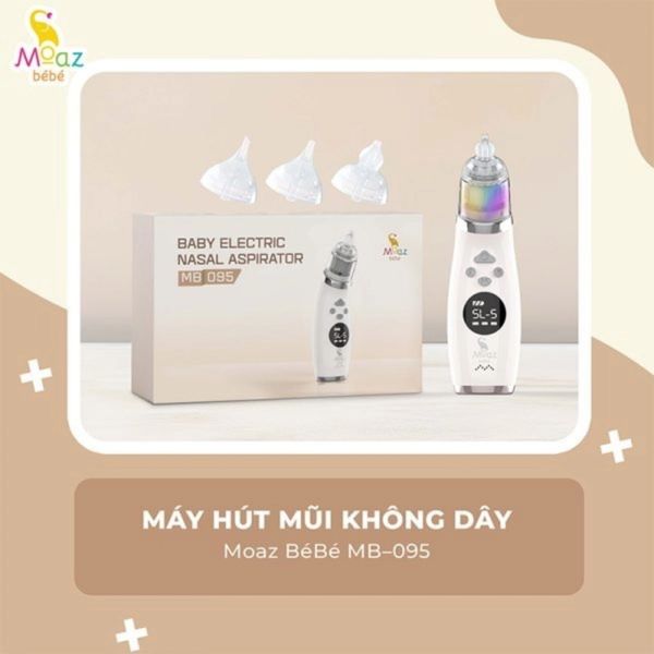 Máy hút mũi không dây Moaz BéBé MB – 095