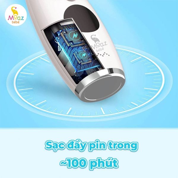 Máy hút mũi không dây Moaz BéBé MB – 095