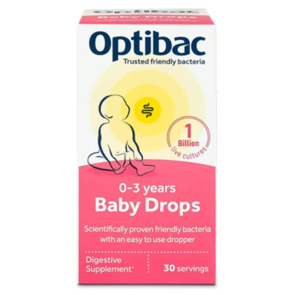 Men Vi Sinh Cho Bé Optibac Baby Drops 10ml