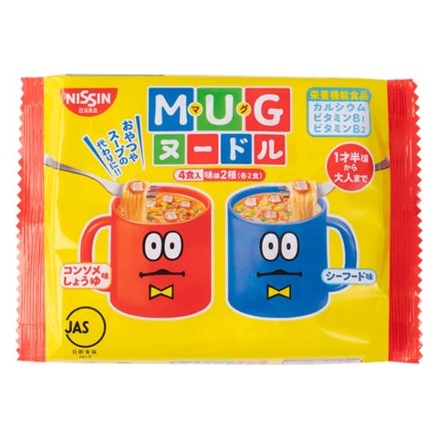 Mì Ăn Dặm Mug Nissin Vàng Ăn Dặm Cho Bé 94g (Từ 1 Tuổi)