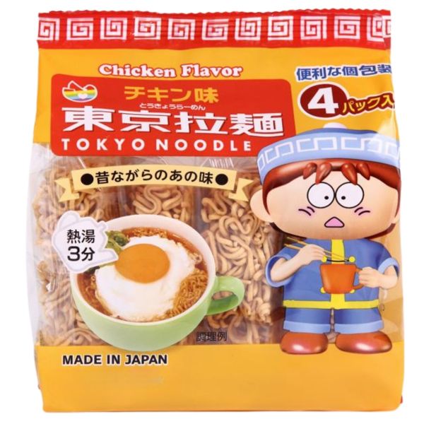 Mì Ăn Liền Tokyo Ramen Nhật Bản Vị Gà Cho Bé Ăn Dặm (Từ 1 Tuổi)
