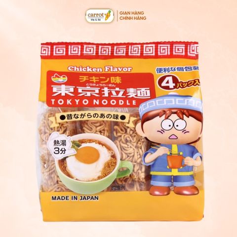 Mì Ăn Liền Tokyo Ramen Nhật Bản Vị Gà Cho Bé Ăn Dặm (Từ 1 Tuổi)
