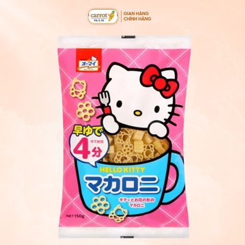 Mì Nui Hello Kitty Nippn Cho Bé Ăn Dăm 120g (Từ 1 Tuổi)