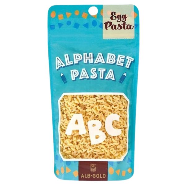 Mì Nui Trứng Egg Pasta Hình Chữ Cái ABC 90g (Từ 7 Tháng)