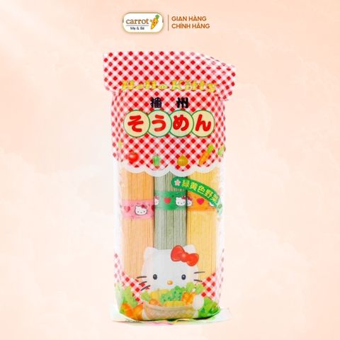 Mì Somen Rau Củ Ngũ Sắc Hello Kitty 300g (Từ 9 Tháng)