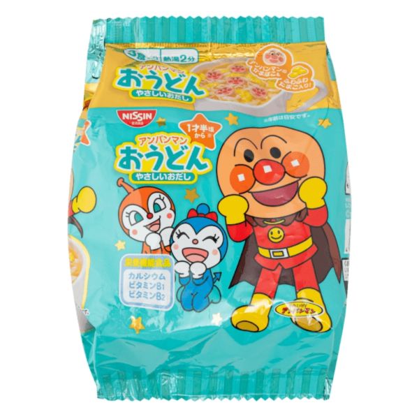 Mỳ Ăn Liền Anpanman Nissin Vị Hải Sản 90g (Từ 1 Tuổi)