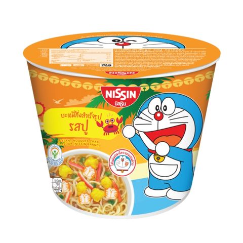 Mỳ Ly Nissin Doraemon Thái Lan Cam Cua Biển (Từ 1 Tuổi)