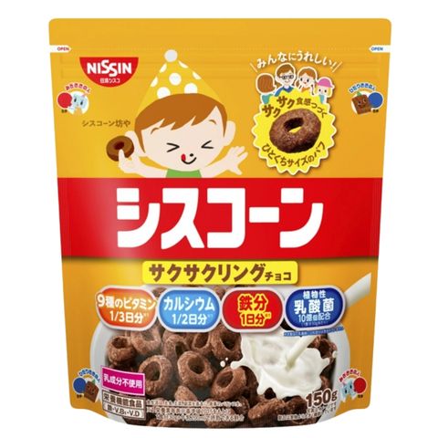 Ngũ Cốc Nissin Cam Vị Socola Vòng 150g
