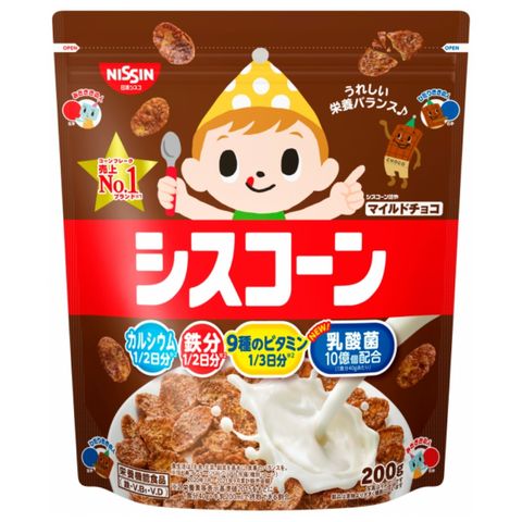 Ngũ Cốc Nissin Nâu Vị Socola 200g