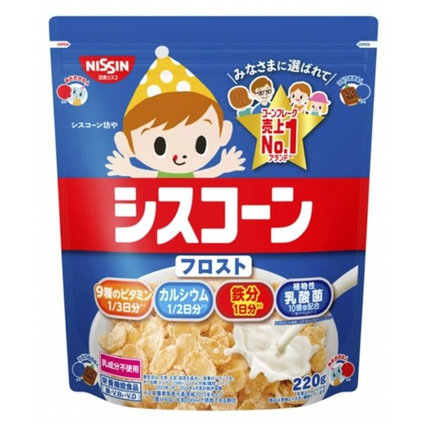 Ngũ Cốc Nissin Nhật Xanh Vị Vani 220g