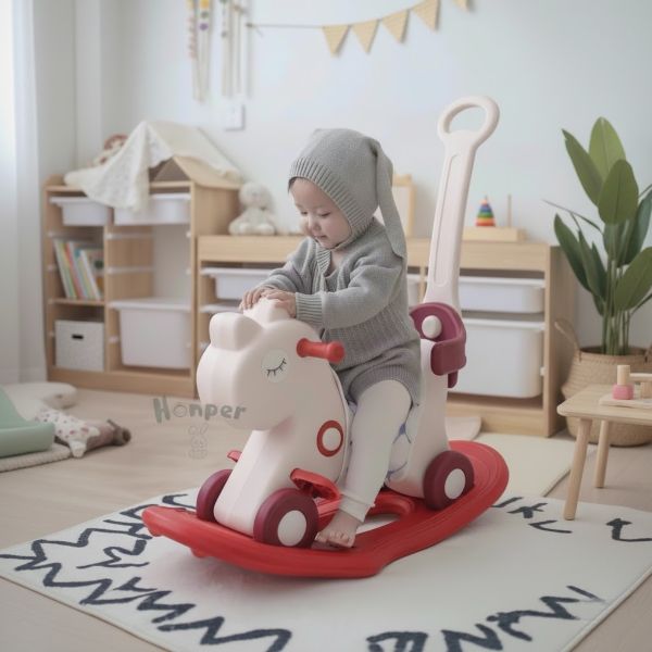 Ngựa Bập Bênh Honper 4in1 HP626