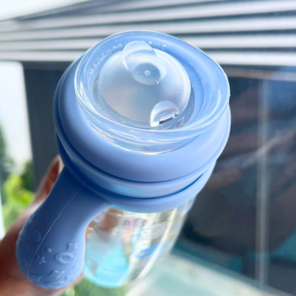 Bình Tập Uống Chuyển Tiếp PPSU Marcus & Marcus 300ml Cho Bé Từ 6 Tháng