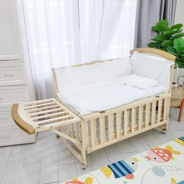 Nôi cũi gỗ Umoo UM-08105