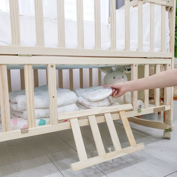 Nôi cũi gỗ Umoo UM-08105