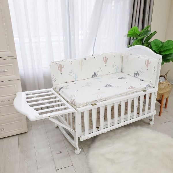 Nôi cũi gỗ Umoo UM-08106