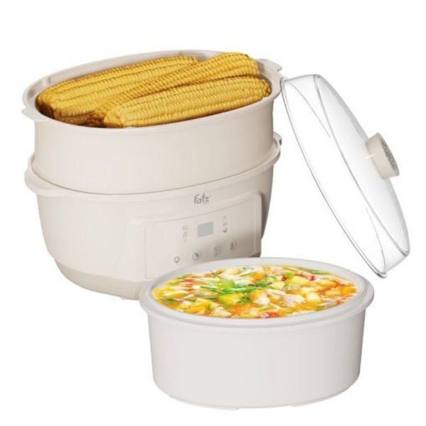 Nồi Nấu Chậm Hấp Hầm Đa Năng 7 Trong 1 Fatzbaby  Stew 6 – FB9083ZT 2.4L