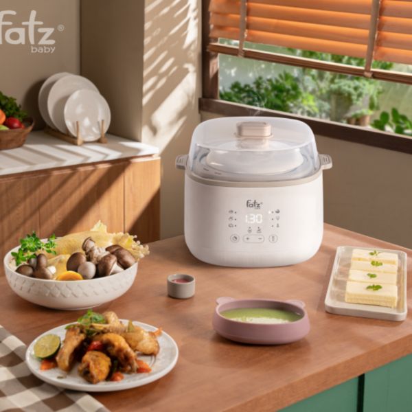 Nồi Nấu Chậm Hấp Hầm Đa Năng Fatzbaby 8 Trong 1 Stew 5 Extra