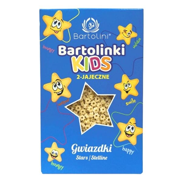 Nui Ăn Dặm Bartolini Hình Ngôi Sao 250g Cho Bé Ăn Dặm (Từ 8 Tháng)