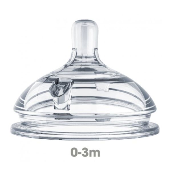 Núm Bình Sữa Comotomo 1 Tia Cho Bé 0-3 Tháng