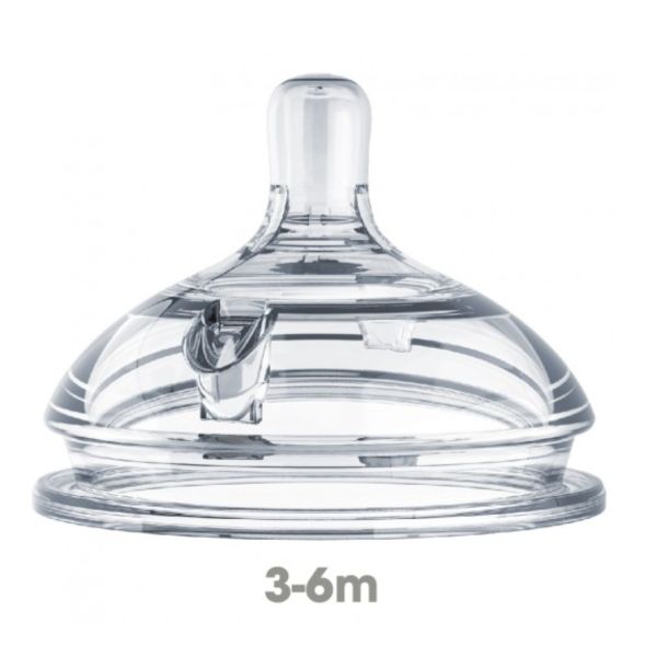 Núm Bình Sữa Comotomo 2 Tia Cho Bé 3-6 Tháng