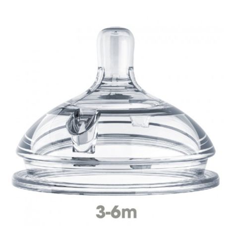 Núm Bình Sữa Comotomo 2 Tia Cho Bé 3-6 Tháng