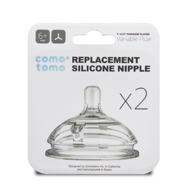 Núm Bình Sữa Comotomo Tia Y Cut Cho Bé 6 Tháng +