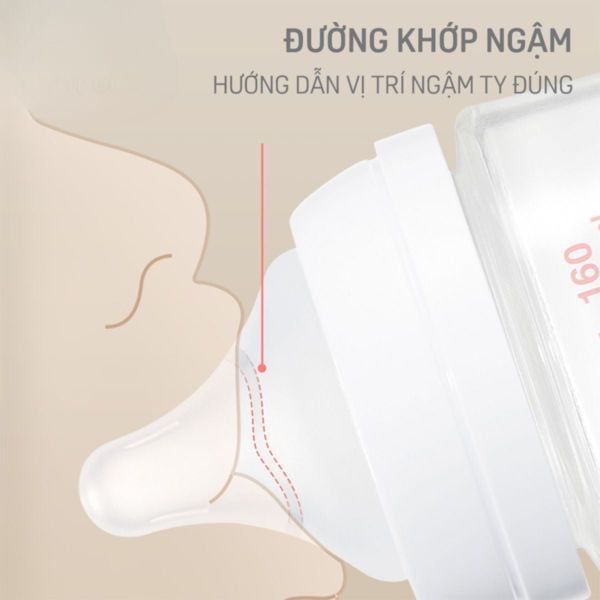Núm Bình Sữa Pigeon Plus Thế Hệ III Phiên Bản Nhật Size LL