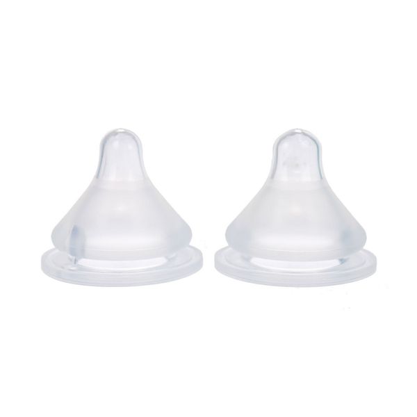 Núm Bình Sữa Upis Silicone Premium Size L
