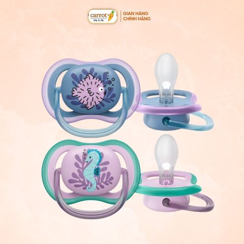 Ti Ngậm Philip Avent Ultra Air Cho Bé 6-18M (Màu ngẫu nhiên)