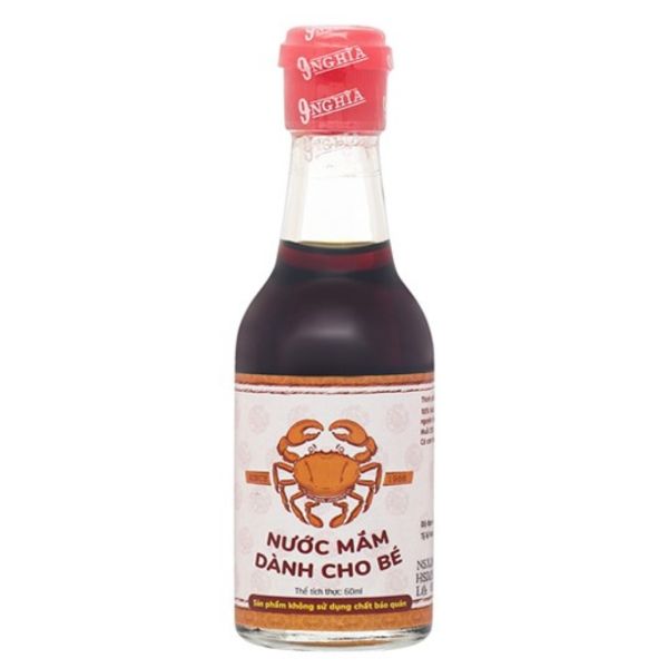 Nước Mắm Cho Bé Ăn Dặm 9 Nghĩa 60ml (Từ 6 Tháng)