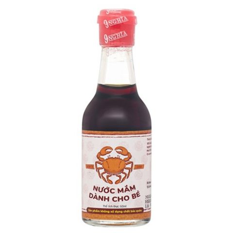 Nước Mắm Cho Bé Ăn Dặm 9 Nghĩa 60ml (Từ 6 Tháng)