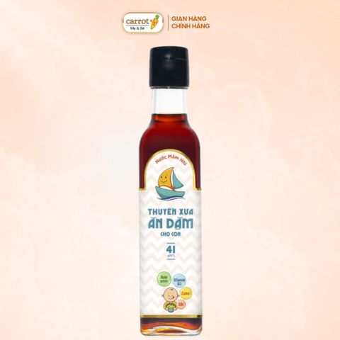 Nước Mắm Nhĩ Thuyền Xưa 41N Cho Bé Ăn Dặm 250ml (Từ 12 Tháng)