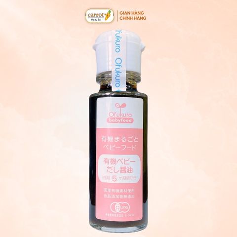 Nước Tương Nhật Hữu Cơ Ofukuro Cho Bé Ăn Dặm 100ml (Từ 5 Tháng)