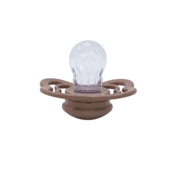 Ty Ngậm Núm Đối Xứng Silicone BIBS Pacifier Supreme Size 2 Cho Bé Trên 6 Tháng