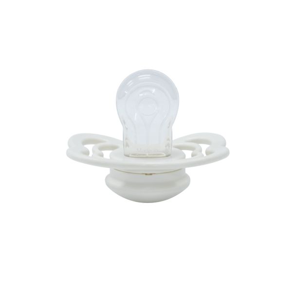 Ty Ngậm Núm Đối Xứng Silicone BIBS Pacifier Supreme Size 2 Cho Bé Trên 6 Tháng