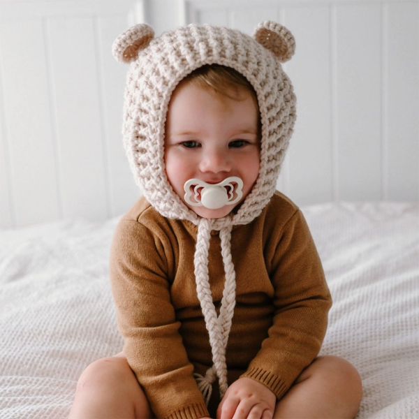 Ty Ngậm Núm Đối Xứng Silicone BIBS Pacifier Supreme Size 2 Cho Bé Trên 6 Tháng