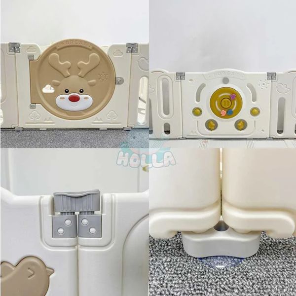 Quây Trơn Tuần Lộc Holla HL-08198 1m9x1m9