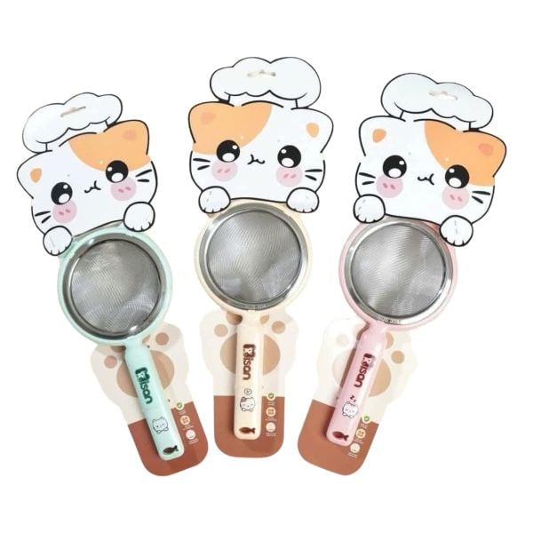 Rây Lọc Cháo Misan Lưới Inox 12Cm Kitty