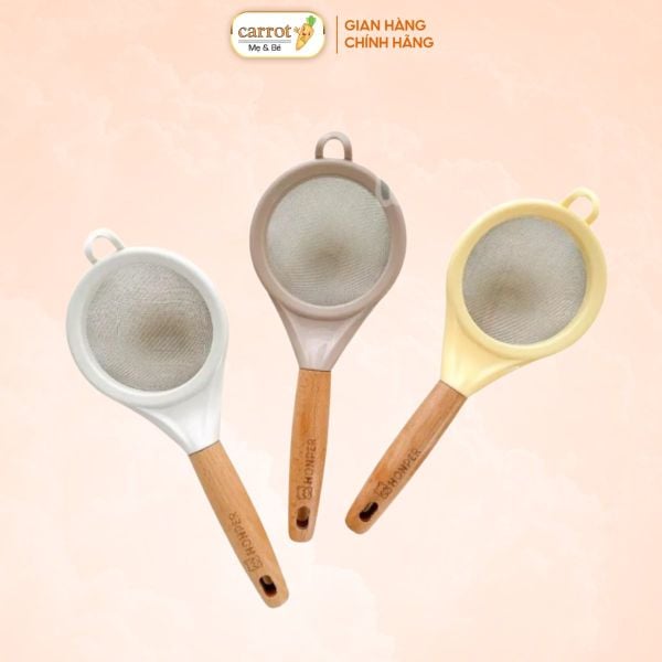 Rây Lọc Honper 13Cm Inox 304, Rây Lọc Cháo Đồ Ăn Dặm Siêu Mịn Cho Bé