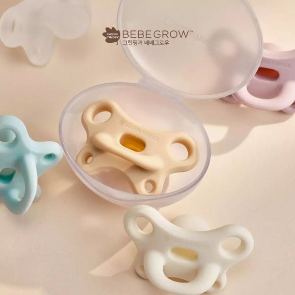 Ti giả Greenfinger Bebegrow Chất Liệu Silicone Nguyên Chất 100% Cho Bé 0-6M