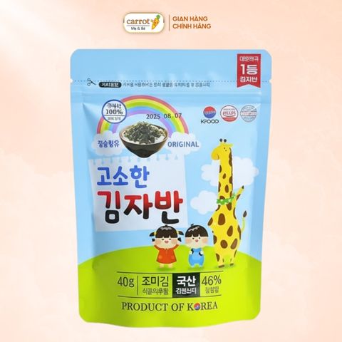 Rong Biển Rắc Cơm Kimjaban Cho Bé Ăn Dặm 40g