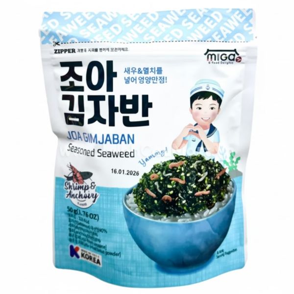 Rong Biển Vụn Rắc Cơm Cho Bé Miga Joa Vị Tôm Cá 50g (Từ 12 Tháng)
