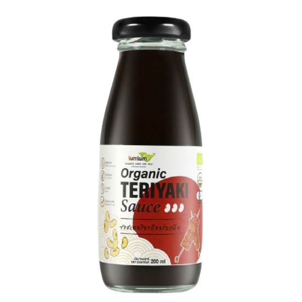 Sốt Teriyaki Hữu Cơ Lumlum Cho Bé 200ml (Từ 12 Tháng)