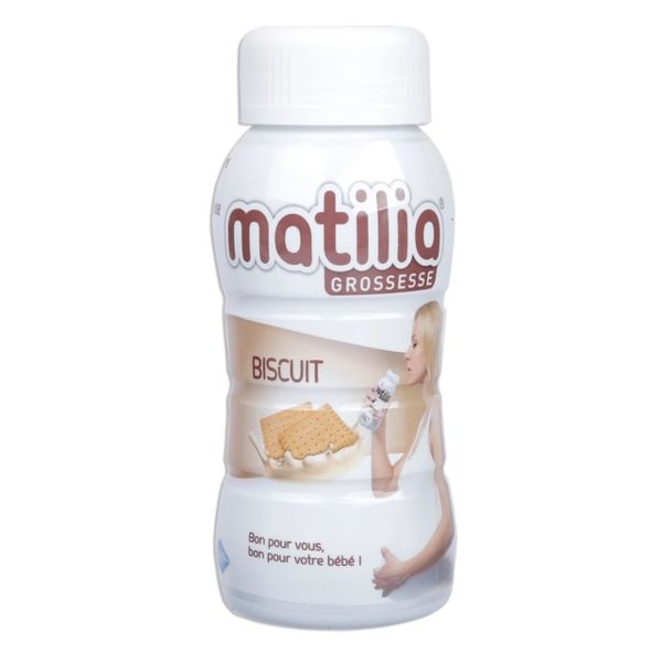 Sữa Bầu Matilia Hương Bich Quy 200ml Lốc 4 Hộp