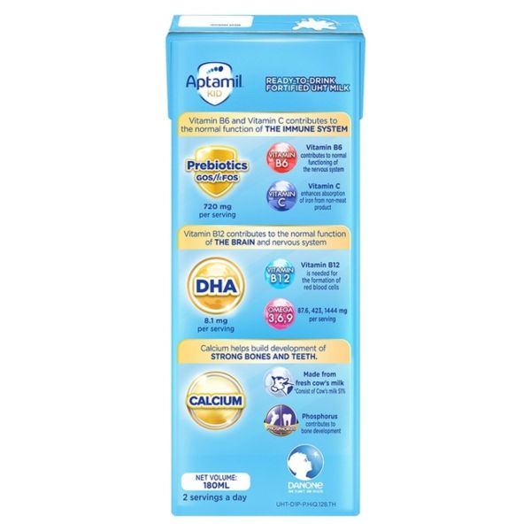 Sữa Pha Sẵn Aptamil Kid 180ml Lốc 3 Hộp