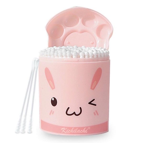 Tăm Bông Thân Giấy Cho Bé Sơ Sinh Kháng Kichi Hộp 200 Que