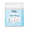 Tăm Bông Trẻ Em Thân Giấy Molli Hộp 200 Que